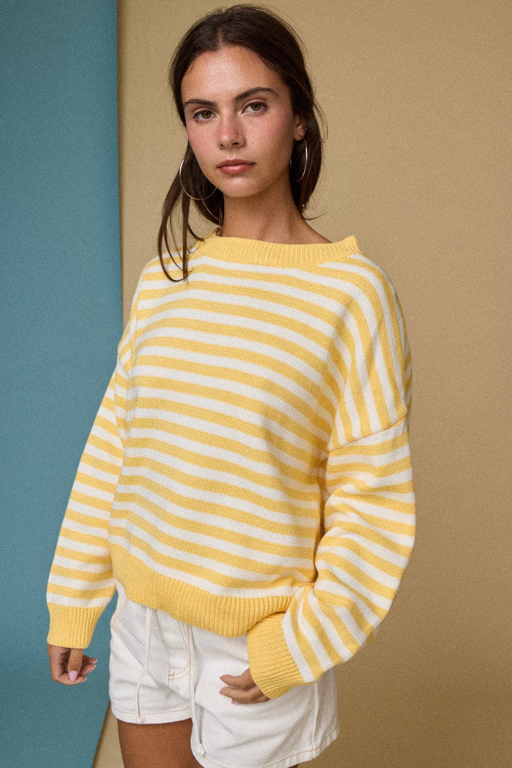 Striped Crewneck Sweater (PRE🤍ORDER)