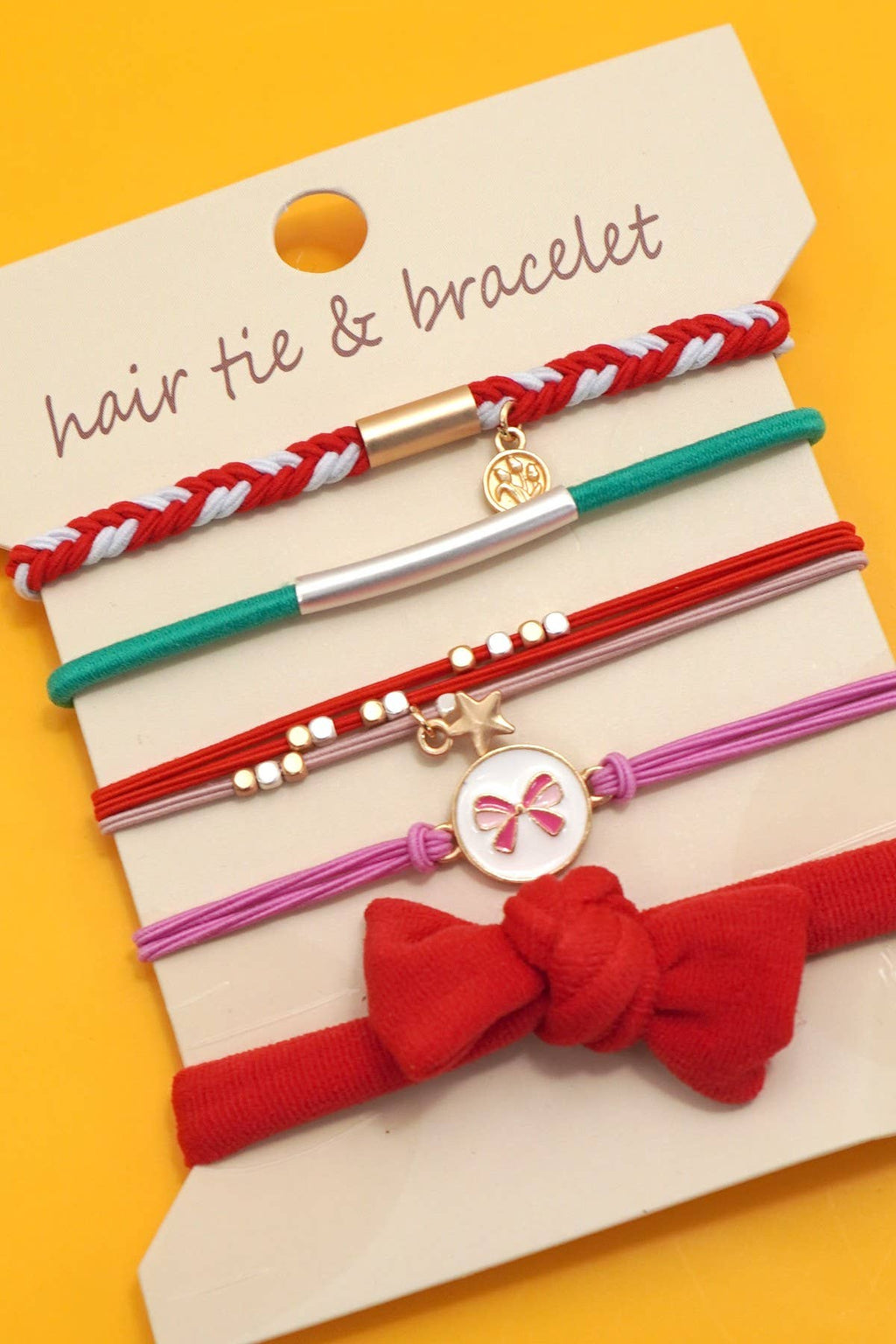 BOHO KNOT BRACELET HAIR TIES
